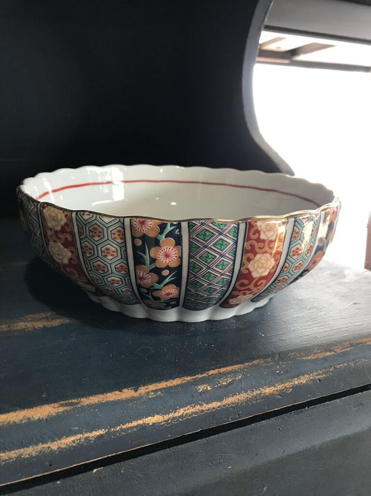 Vintage Asian Decorative Porcelain Bowl