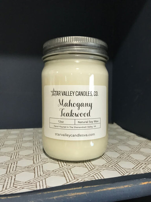 Star Valley Candles Mahogany Teakwood