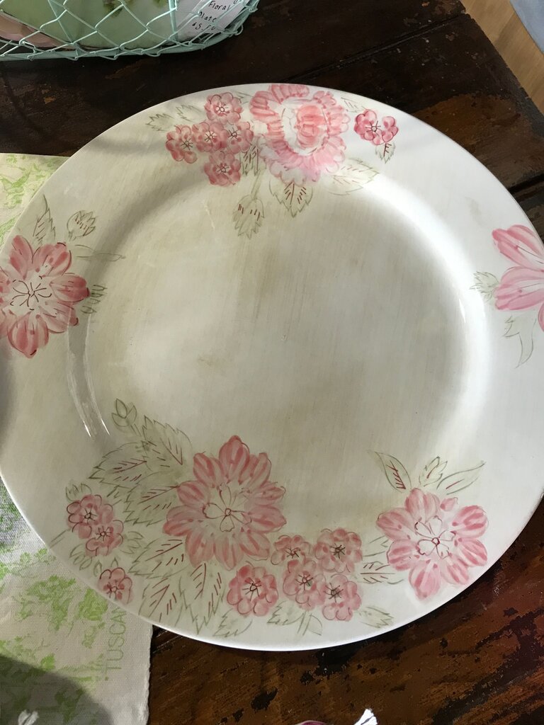 Floral Pink Sands Plate