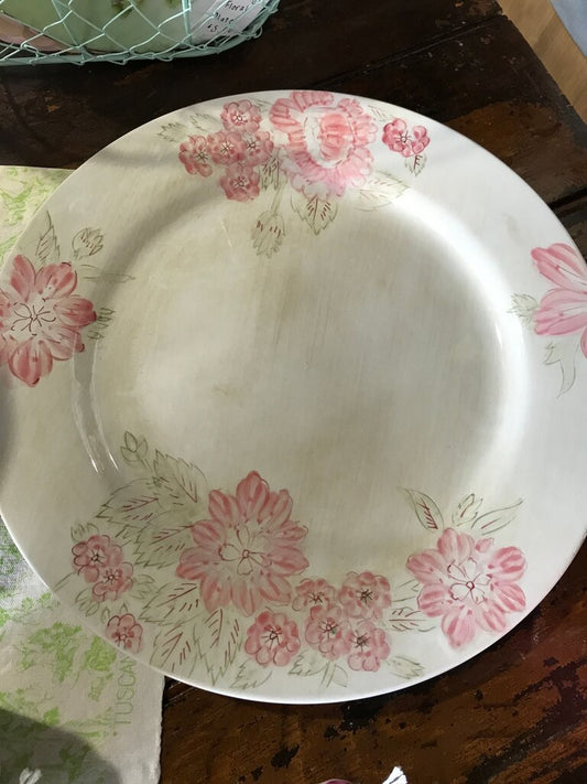 Floral Pink Sands Plate
