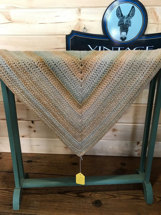 Crocheted Youth Shawl