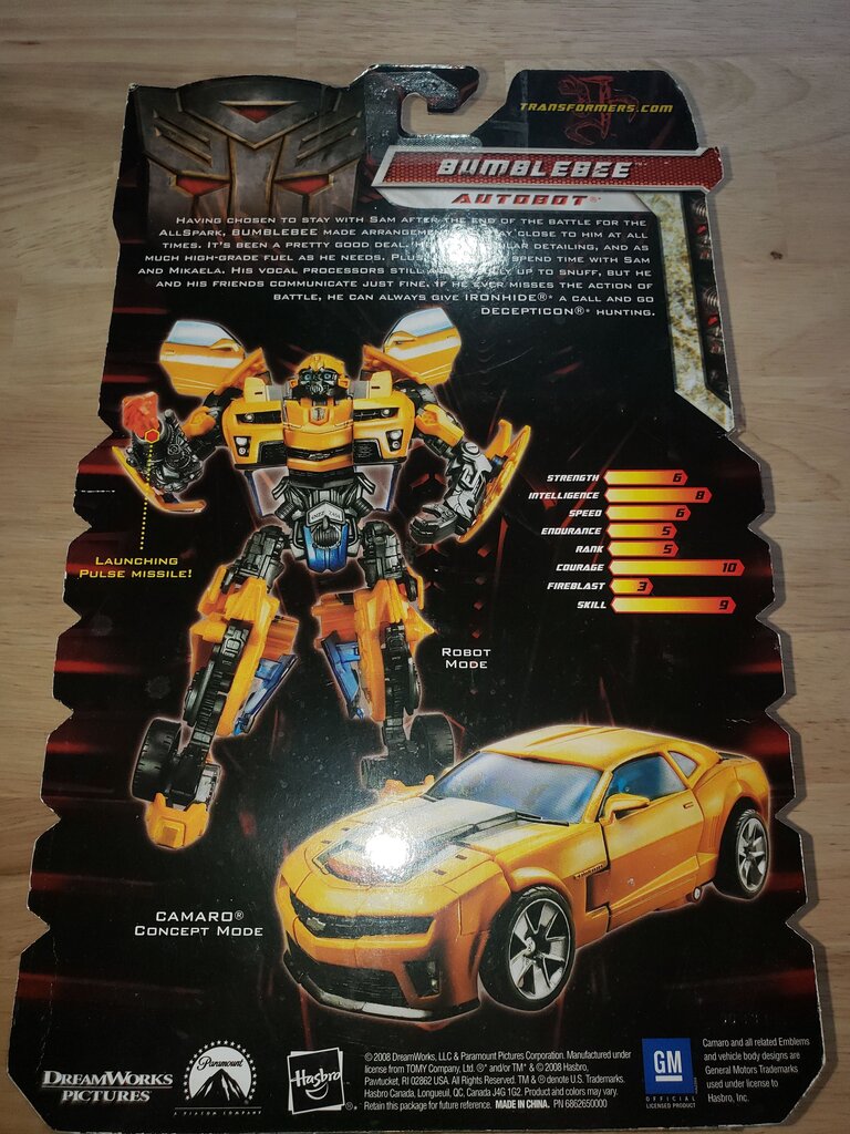 Transformers Bumblebee Action Figure