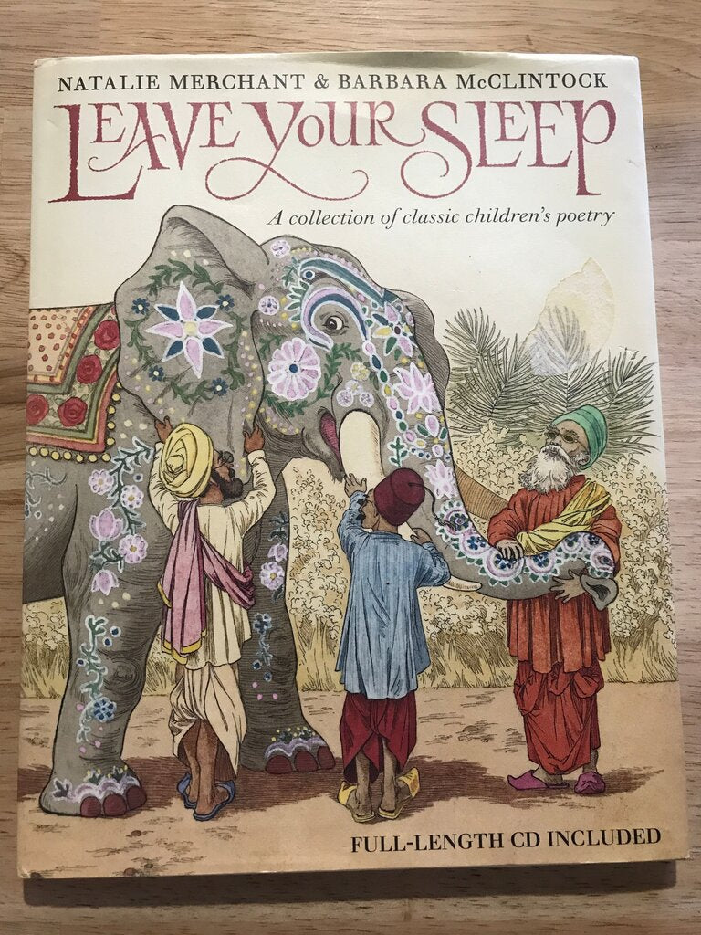 Leave Your Sleep Book by Natalie Merchant