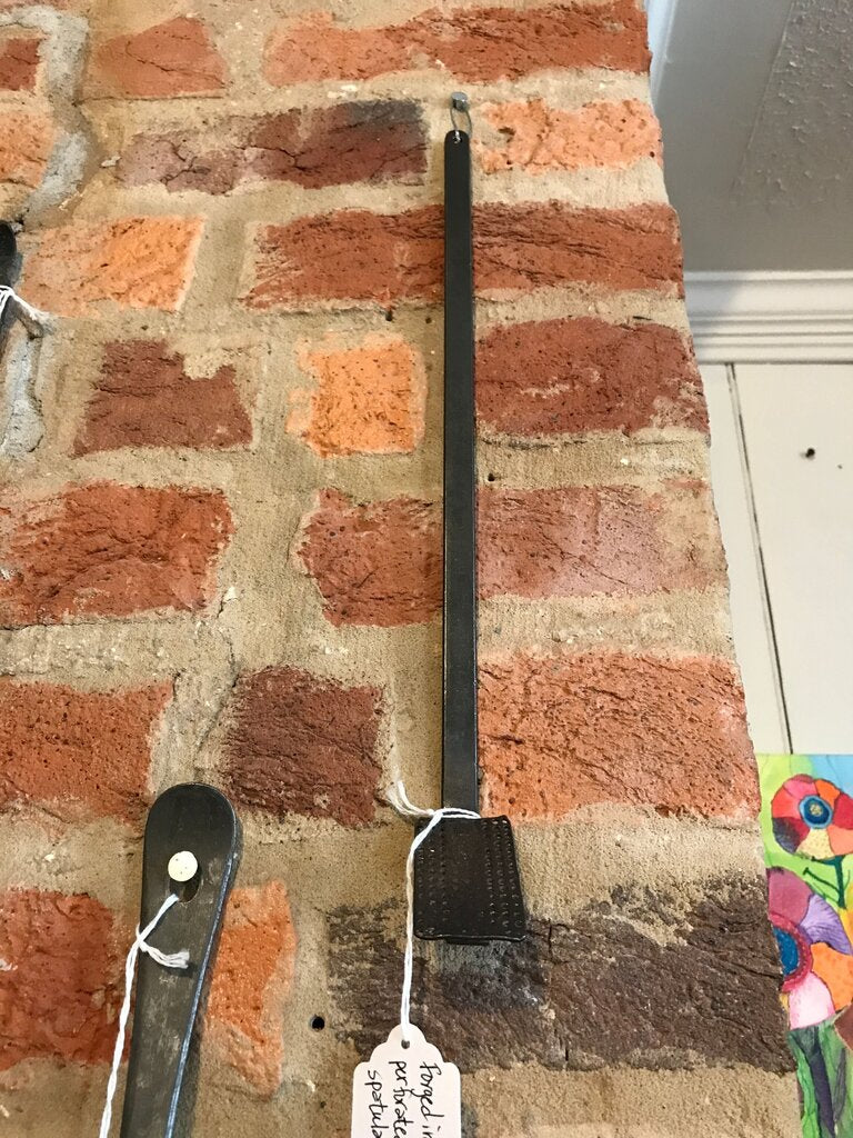 Forged Iron Perfurated Spatula