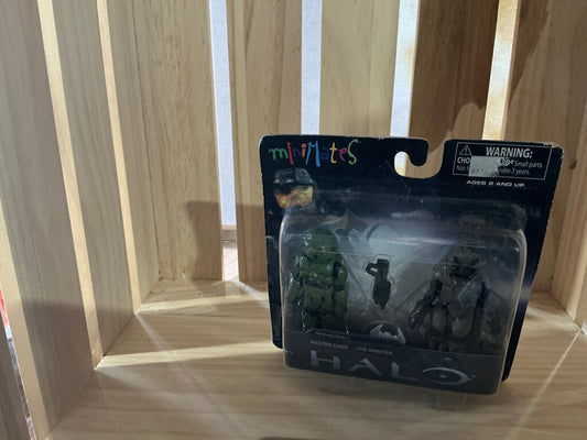 Halo Minimates Master Chief and Arbiter Action Figures