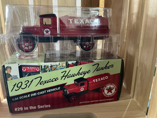 1931 Texaco Hawkeye Tanker Die-Cast Vehicle