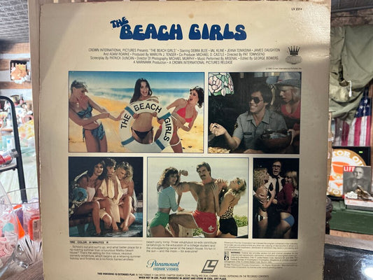 The Beach Girls Laser Videodisc