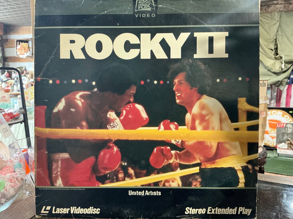 Rocky II Laser Videodisc