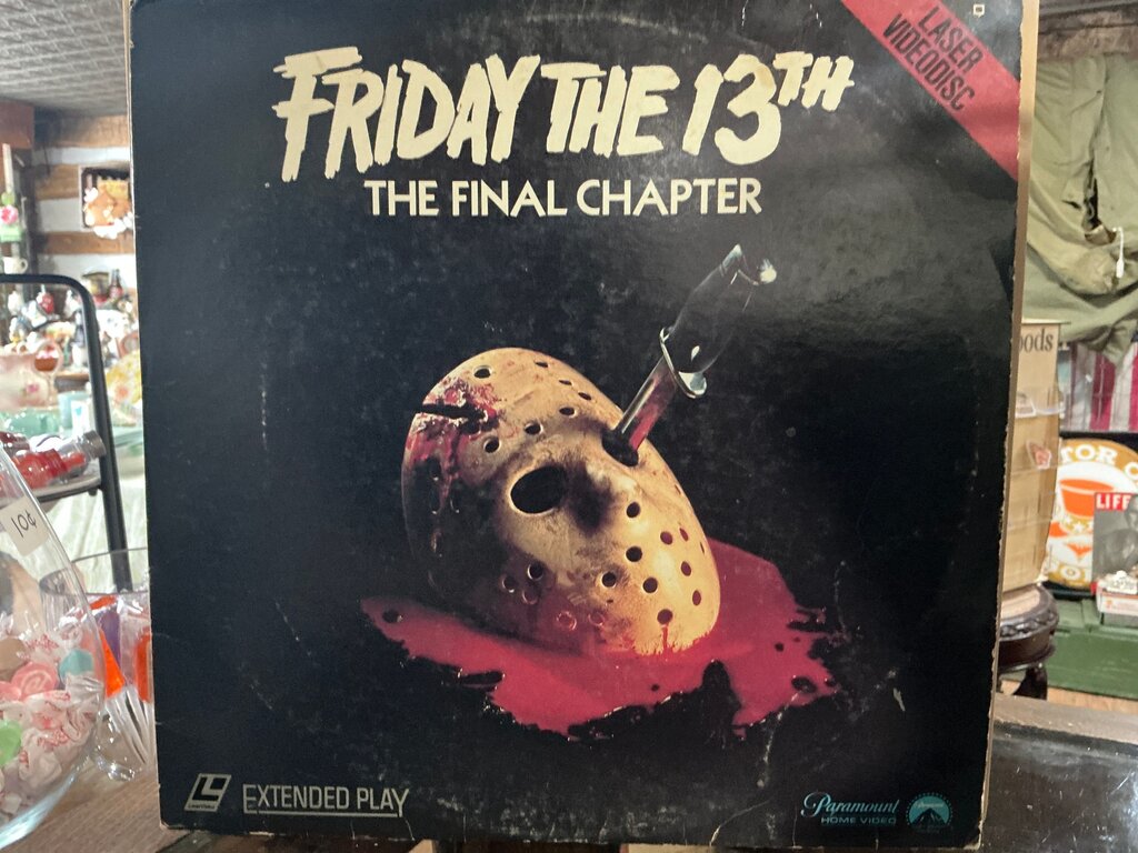 Friday the 13th: The Final Chapter Laser Videodisc