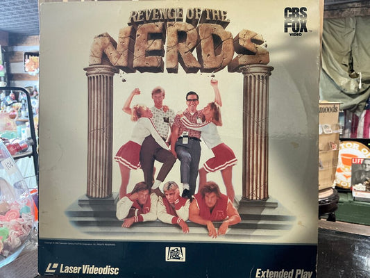Revenge of the Nerds Laser Videodisc