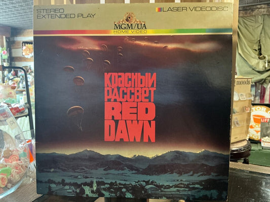 Red Dawn Laser Videodisc