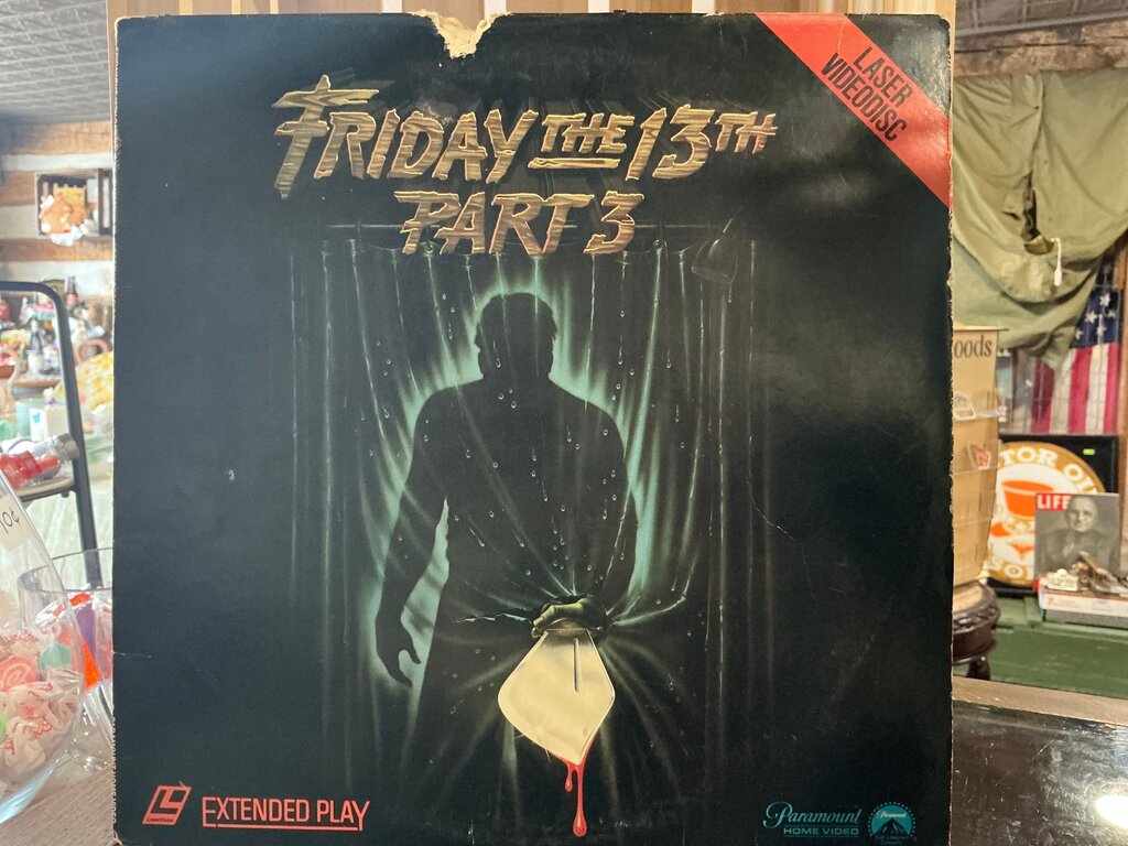 Friday the 13th Part 3 - Laser Videodisc