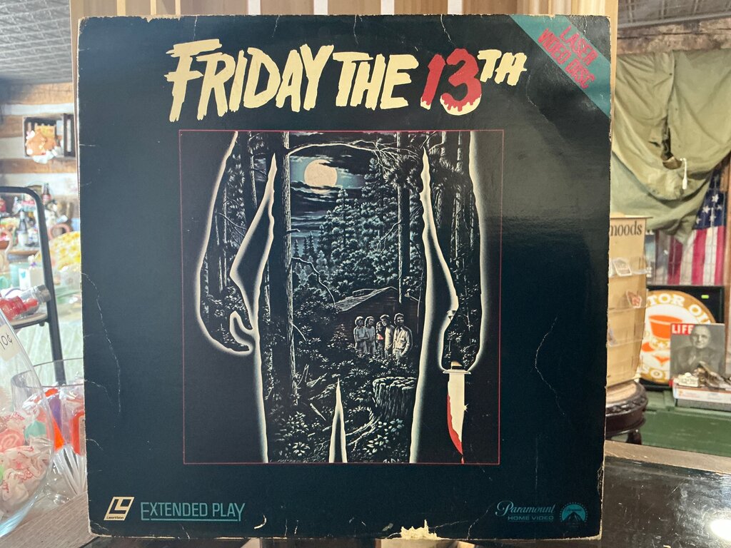 Friday the 13th Laserdisc.