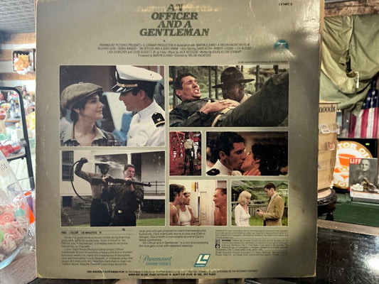 An Officer and a Gentleman LaserDisc