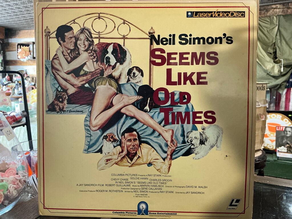 Neil Simon's Seems Like Old Times LaserDisc