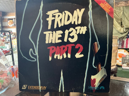 Friday the 13th Part 2 Laser Videodisc