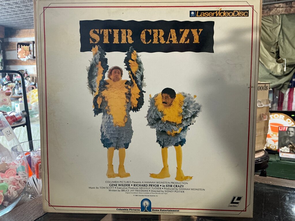 Stir Crazy LaserDisc