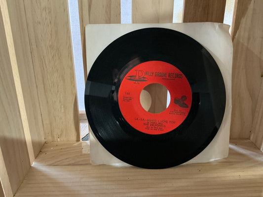 La La Means I Love You / Can't Get Over Losing You 45 RPM