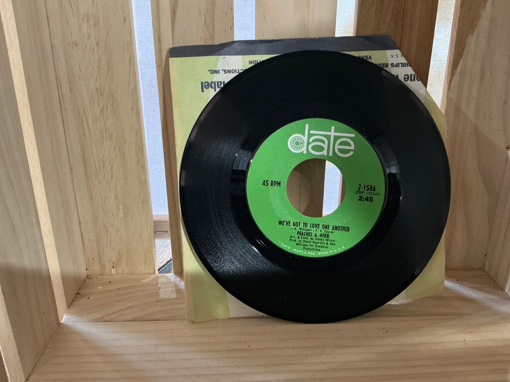Peaches & Herb 45 RPM Vinyl Record