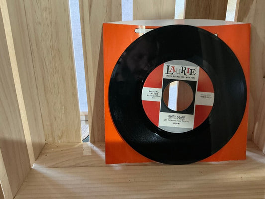 Dion 45 RPM Vinyl Records - Daddy Rollin' & Abraham, Martin and John