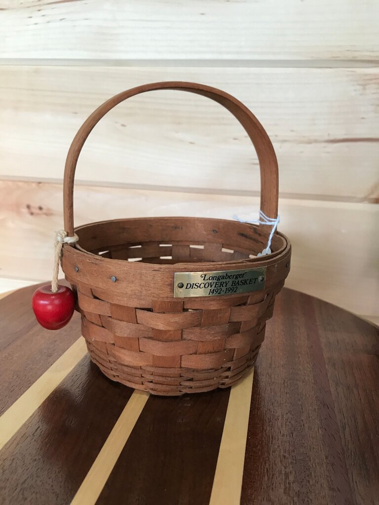Longaberger Discovery Basket 1492-1992
