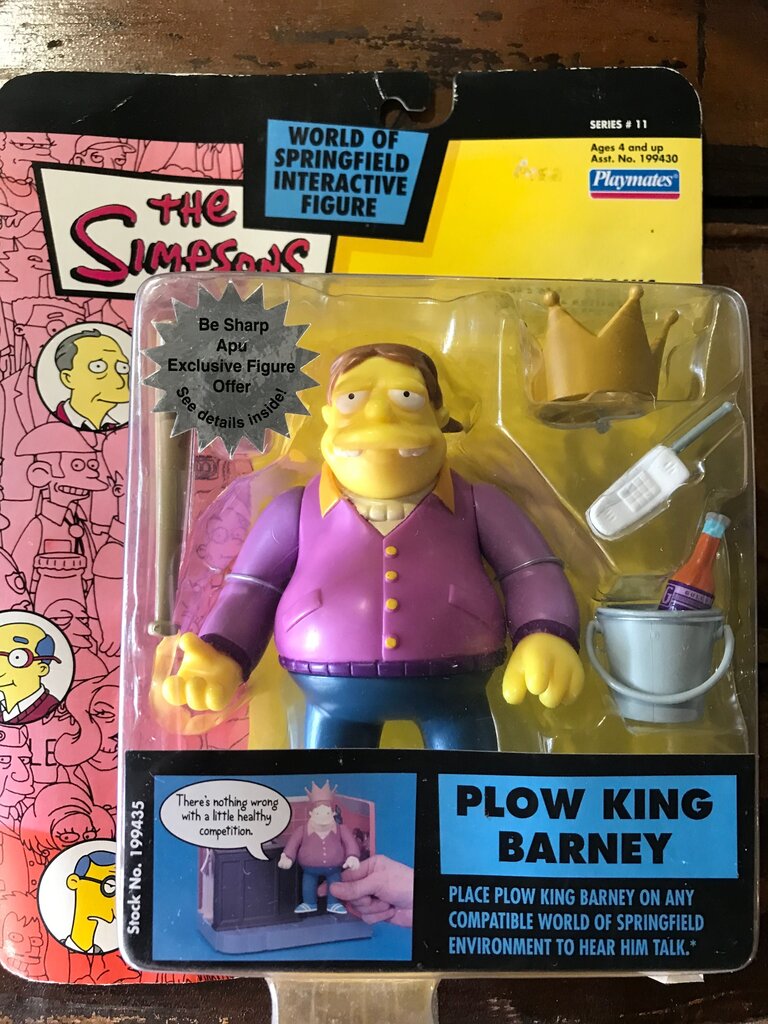 Plow King Barney Figure