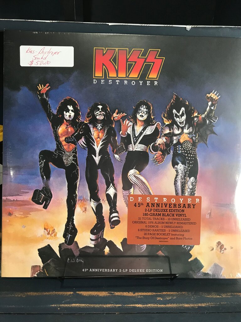 KISS Destroyer 45th Anniversary 2-LP Deluxe Edition
