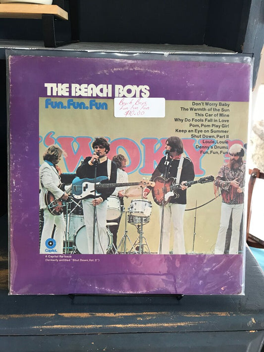 The Beach Boys Fun Fun Fun Vinyl Record