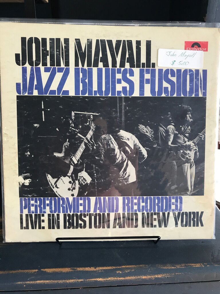 John Mayall Jazz Blues Fusion Vinyl Record