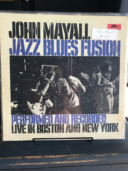 John Mayall Jazz Blues Fusion Vinyl Record