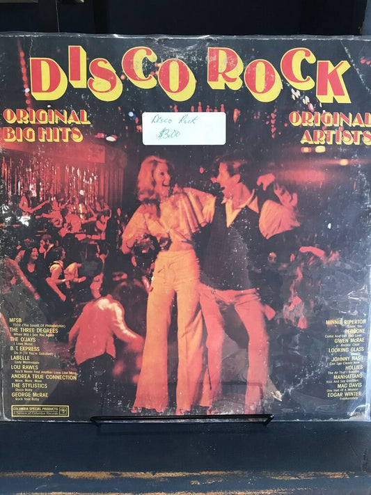 Disco Rock Original Big Hits Vinyl Record