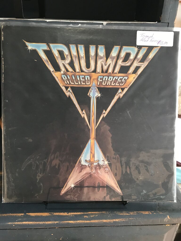Triumph Allied Forces Vinyl Record