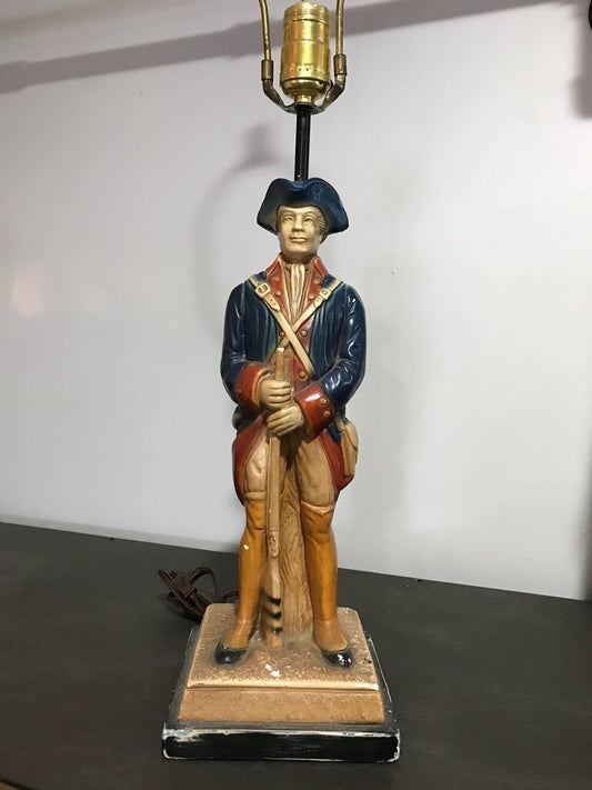 Colonial Soldier Lamp